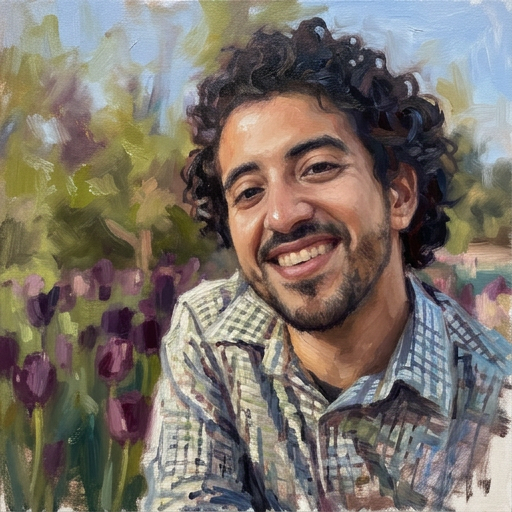 Portrait of Adam Bouhmad